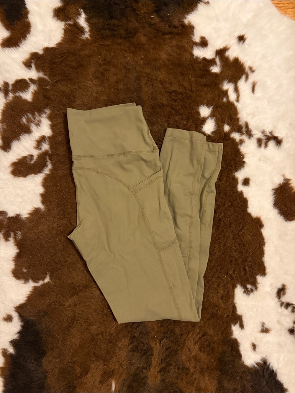 BuffBunny Olive Green High-Waist Leggings